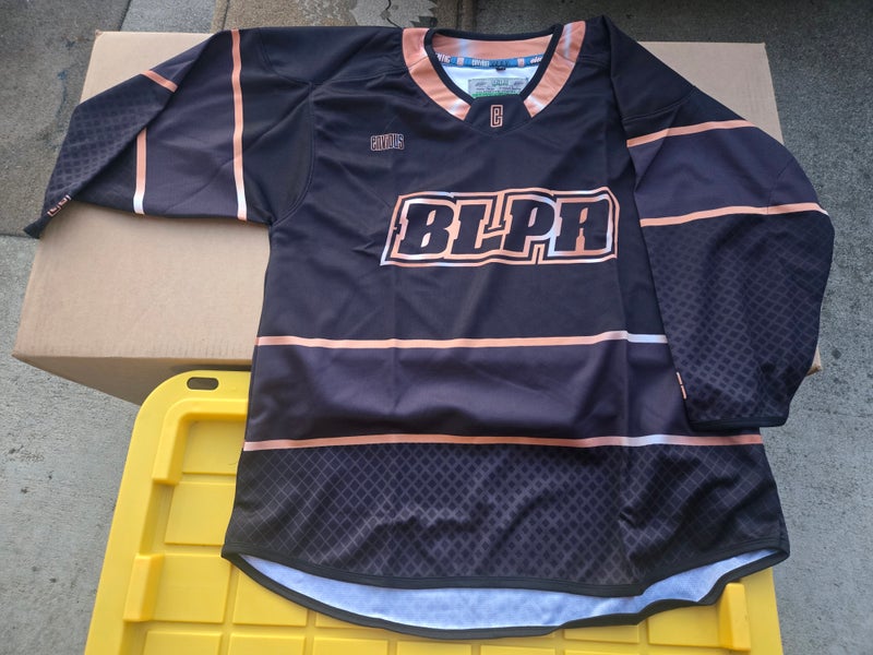Black Adult Hockey Jersey (New)