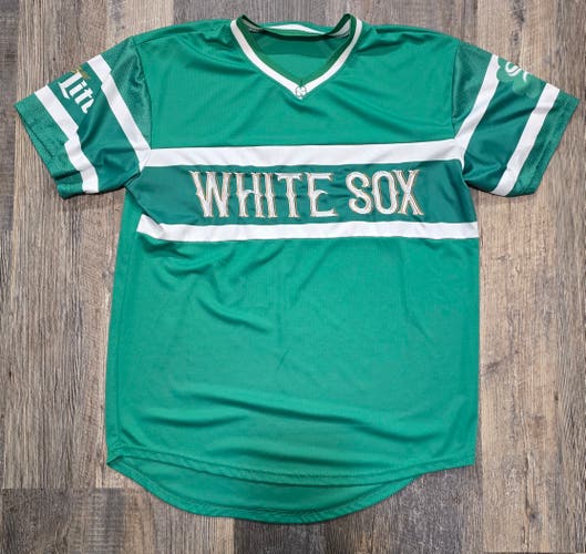 Chciago White Sox St Patrick's Day Green Jersey (New), XL