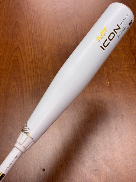 2024 Rawlings Icon Composite Bat USSSA Certified (-10) Composite 18 oz 28" (Used)