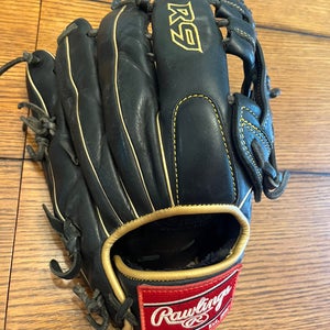 Rawlings R9 RH Outfield Baseball Glove 12.75" (Used)
