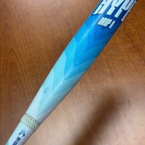 2024 Easton Hype Fire "Arctic Flame" Composite Bat USSSA Certified (-8) Composite 22 oz 30" (Used)