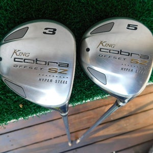 COBRA Offset SZ (3W & 5W) FW Wood Set w/ Cobra Ladies Flex Shafts