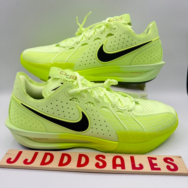 Nike G.T. Cut 3 Basketball Illusionist Barely Volt Black DV2913-700 Men’s Sz 14

New Without Box
