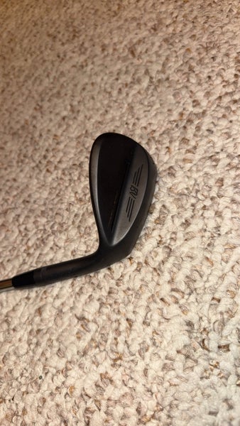 Men's Titleist Titleist Vokey SM9 Jet Black Right Handed Wedge Regular Flex 60 Degree Steel Shaft (U