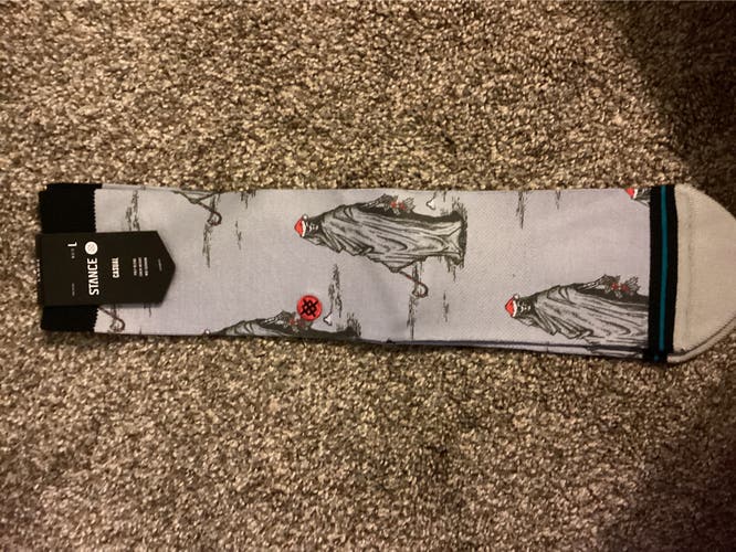 Gray Men's Large Stance Socks (New)