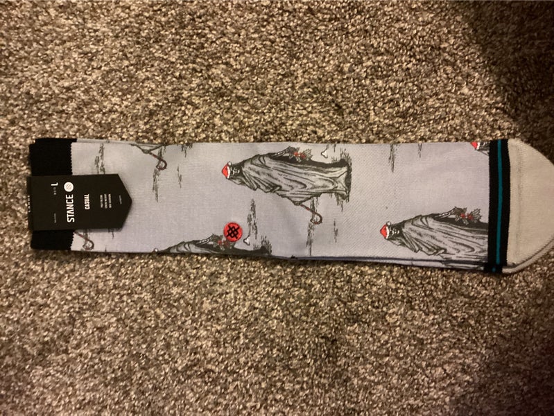 Gray Men's Large Stance Socks (New)