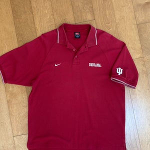 Indiana University Nike Polo Shirt (Used)