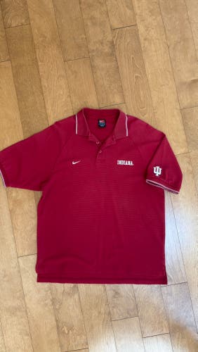 Indiana University Nike Polo Shirt (Used)
