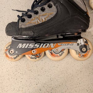 Mission RT Vibe 2 Inline Roller Hockey Skates Size 3