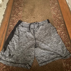 Gray Used Large Under Armour Shorts