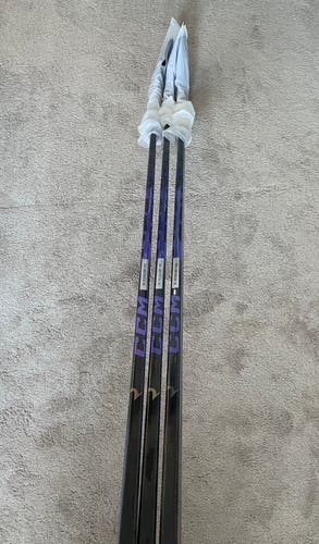 **BRAND NEW 3 PACK** Senior CCM RibCor Trigger 10 Pro Left Hand Hockey Stick P29 70 Flex (New)