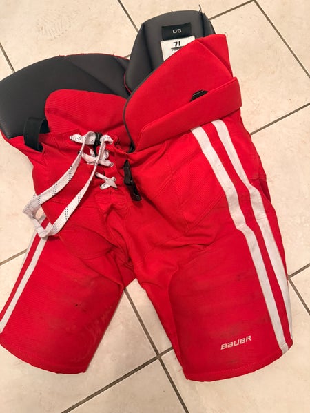 Bauer Nexus Custom Pro Hockey Pants Large Boston University #71