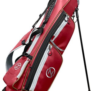 Zero Friction Pencil Stand Bag (4-way top, Red) Golf Carry Bag NEW
