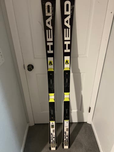 Unisex HEAD World Cup Rebels i.SL RD slalom 165 cm Skis Without Bindings (Used)