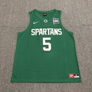 Cassius Winston #5 Michigan State Spartans Basketball Jersey Size Medium