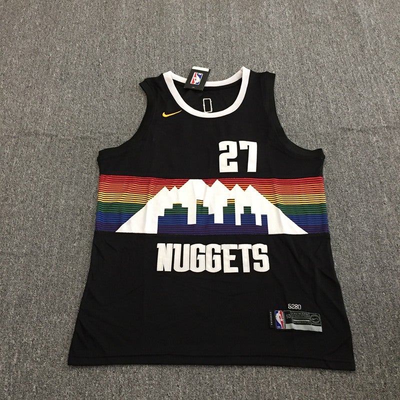 black nuggets city jersey