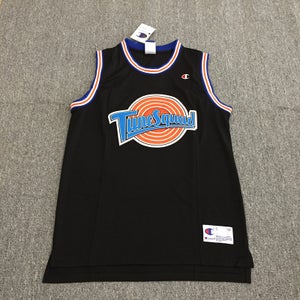 Vtg 90s Champion Space Jam Taz Jersey Looney Tunes Squad Movie Cartoon Size Small