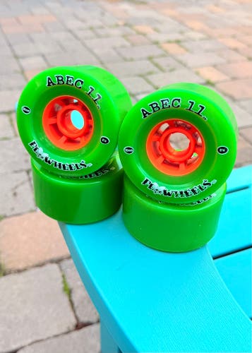 ABEC11 FLYWheels 90mm 81a Multifunctional Skateboard Cruiser Wheels Barely Used