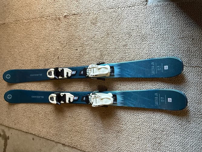 Blizzard  Sheeva 9 118 cm Skis With Bindings (Used)