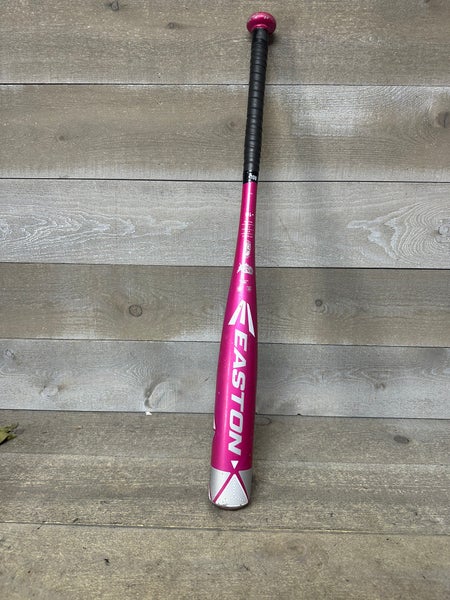Easton Pink Sapphire Fast Pitch -10 FP18PSA 27” 17oz Softball Bat White Pink
