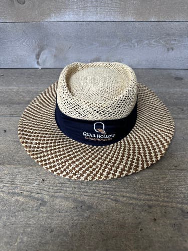 Quail Hollow PGA Golf Championship Ambassador Straw Hat Adult Medium Large