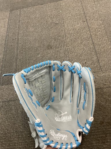 Used Rawlings FASTPITCH BB/SB Glove RH Throw Grey 12 1/2" 11614-S000224925