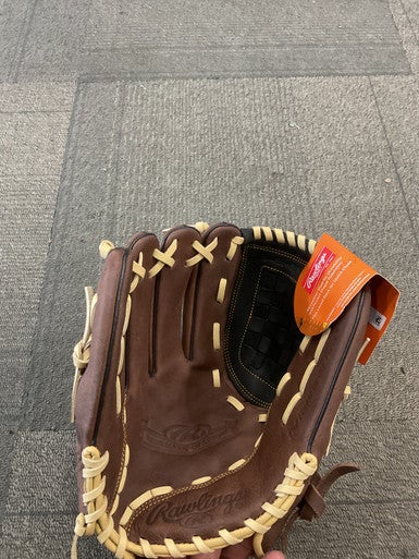 Used Rawlings RBG36BC BB/SB Glove LH Throw Brown 12 1/2" 11614-S000224923