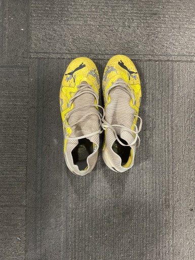 Used Puma Soccer Cleats Yellow Senior 5.5 11614-S000224911