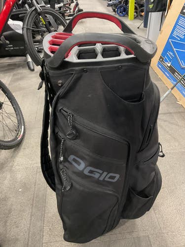 Used Ogio 15 WAY STAND BAG Mens Stand Bag Black 11614-S000225025