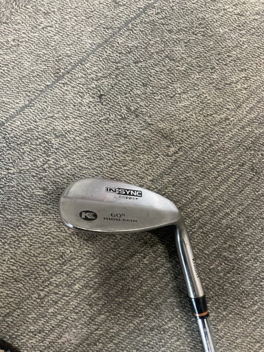 Used IN SYNC 60 DEGREE Golf Wedge Mens RH 60 Degree 11614-S000224988
