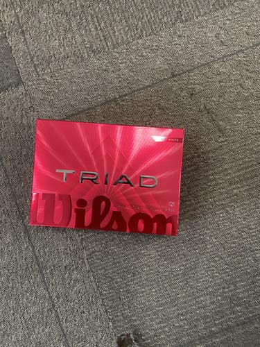 Used Wilson TRIAD 12 Pack - Golf Balls 11614-S000224970