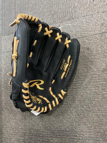 Used Rawlings FINEST IN THE FIELD BB/SB Glove RH Throw Black 13" 11614-S000224968