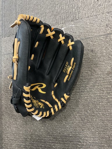 Used Rawlings FINEST IN THE FIELD BB/SB Glove RH Throw Black 13" 11614-S000224968
