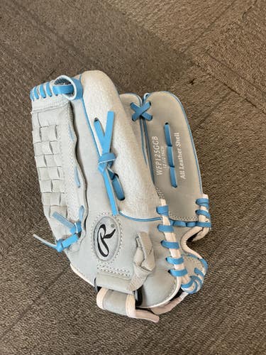 Used Rawlings FAST PITCH SOFTBALL BB/SB Glove RH Throw Grey 12 1/2" 11614-S000224967