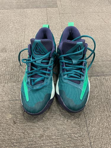 Used Nike GIANNIS Basketball Shoes M Green Senior 10.5 11614-S000224943