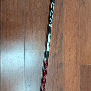Senior CCM JetSpeed FT7 Left Hand Hockey Stick P28 75 Flex (New Red & Blue)
