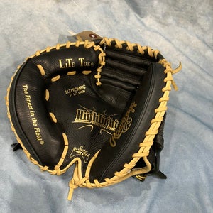 Black Rawlings Highlight Series LH Catcher's Baseball Glove 31.5" (Used)