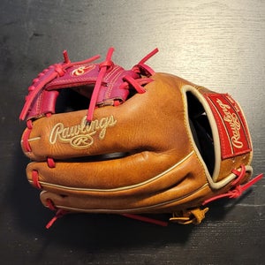 Infield RH Rawlings Heart of the Hide Baseball Glove 11.5" (Used)