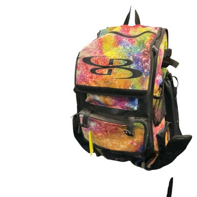 Used BoomBah TIE DYE BACKPACK BB/SB Player Backpack Pink 11834-S000042779