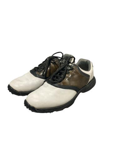 Used Foot Joy Mens Golf Shoes White Senior 12 11834-S000042772
