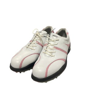 Used Ecco Womens Golf Shoes White Senior 10.5 11834-S000042768