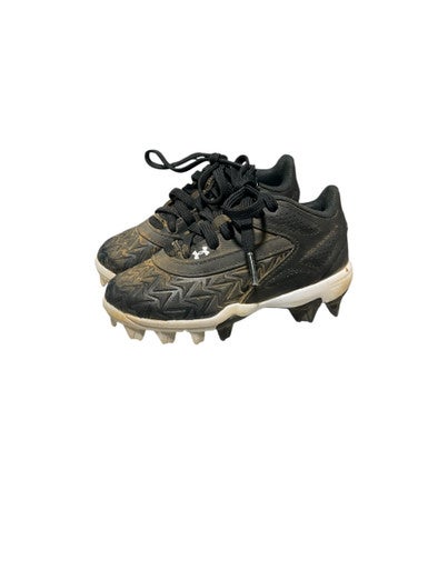 Used Under Armour BB CLEAT BB/SB Cleats Black Youth 08.0 11834-S000042731
