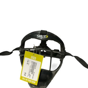 Used SKLZ PLSTIC FIELDER MASK BB/SB Fielders Mask Black One Size 11834-S000042725