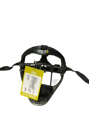 Used SKLZ PLSTIC FIELDER MASK BB/SB Fielders Mask Black One Size 11834-S000042725