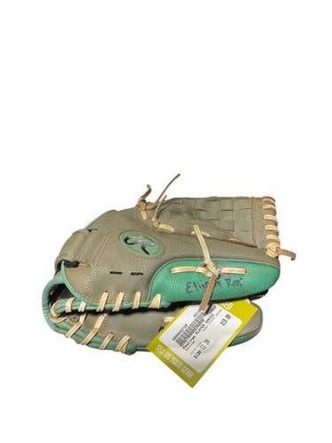 Used Rawlings PLAYER SERIES BB/SB Glove RH Throw Grey 11" 11834-S000042729