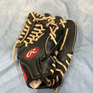 Black Rawlings Premium Series RH Baseball Glove 11.75" (Used)