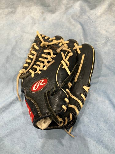 Black Rawlings Premium Series RH Baseball Glove 11.75" (Used)