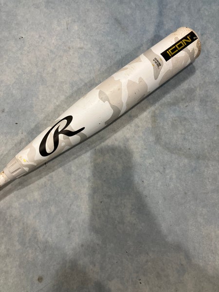 2025 Rawlings Icon Composite Bat USSSA Certified (-5) Composite 26 oz 31" (Used)