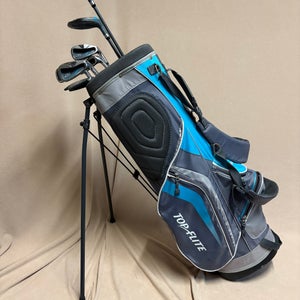 Men's Top Flite XL Right Handed Clubs (Full Set) Regular Flex 7 Pieces (Used)