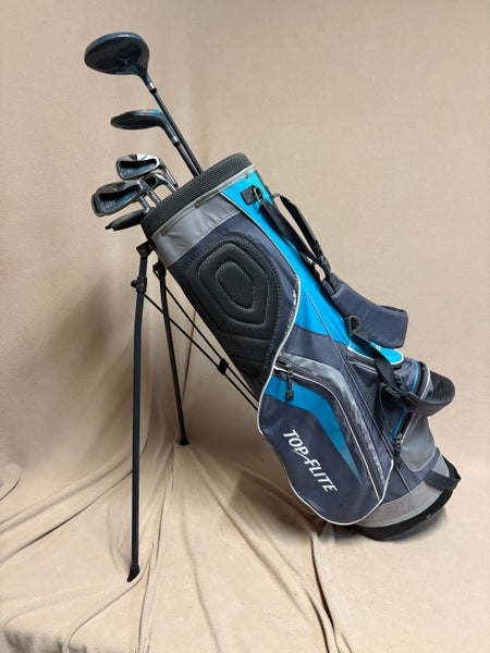 Men's Top Flite XL Right Handed Clubs (Full Set) Regular Flex 7 Pieces (Used)